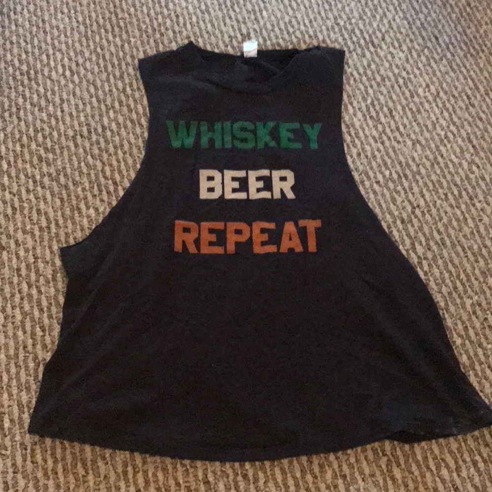 Whiskey Beer Repeat Tank
